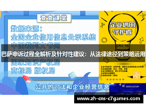 巴萨申诉过程全解析及针对性建议：从法律途径到策略运用